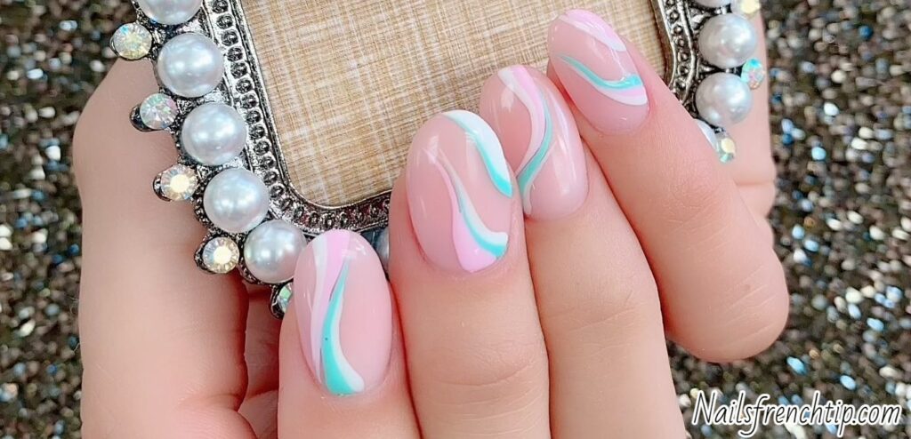 Swirl Nail Designs