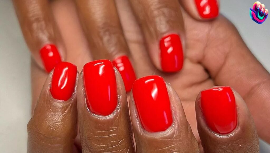 Tomato Red Nails