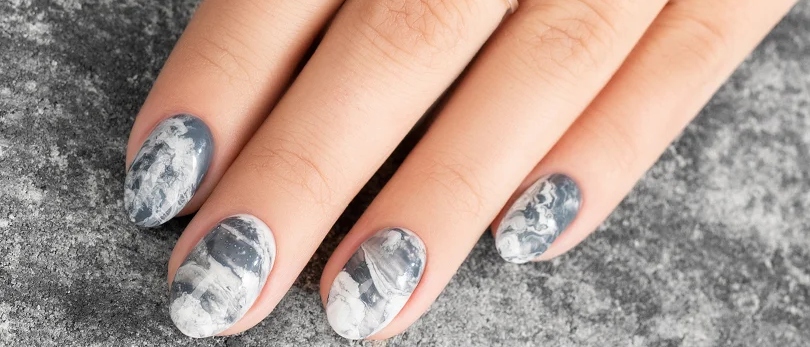 Marble Nails: